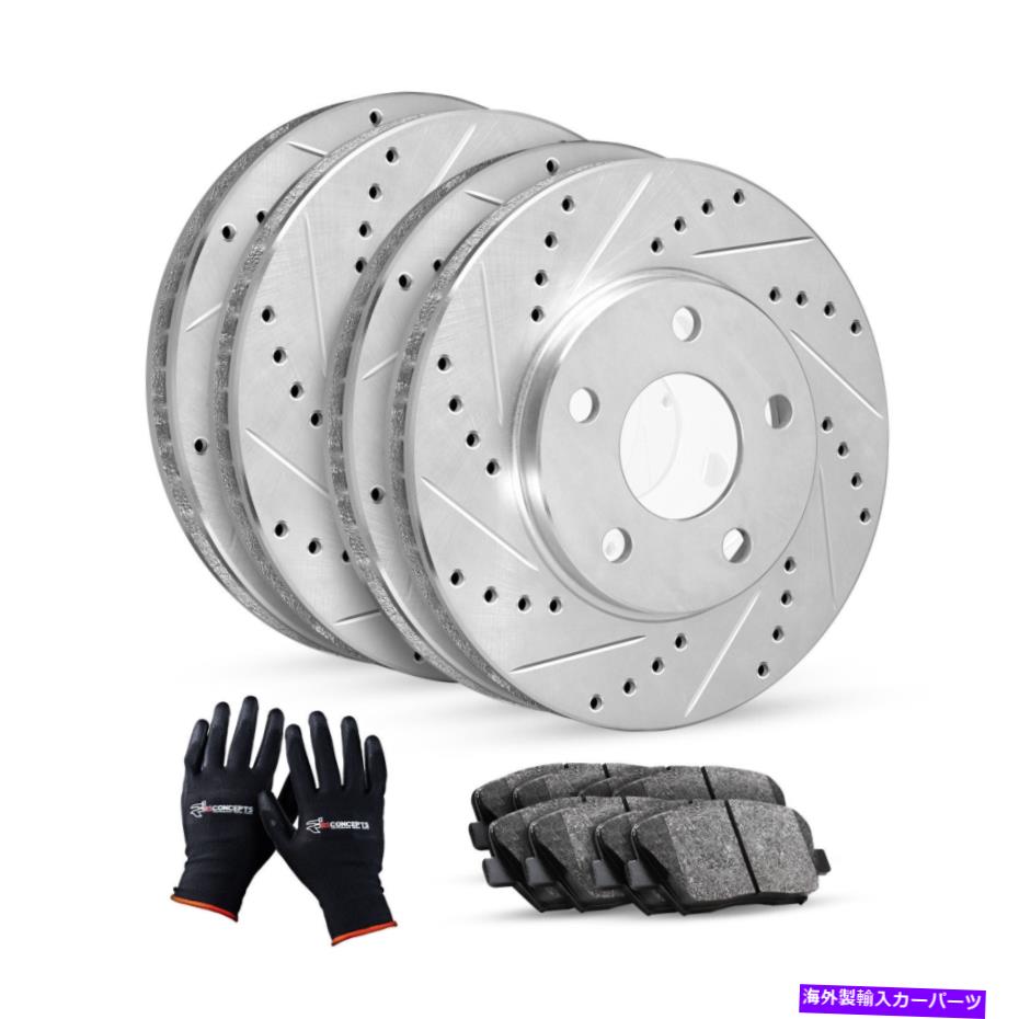 brake disc rotor R1コンセプトフルキットブレーキロータードリルスロットセラミックパッドとセンサーCEC.34074.02 R1 Concepts Full Kit Brake Rotors Drill Slot Ceramic Pads & Sensor CEC.34074.02【並行輸入品】｜Us Custom Parts Shop USDM 93,896円