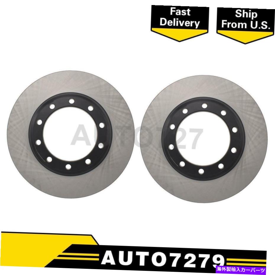 brake disc rotor 中心部のフロント2PCSディスクブレーキローターシボレーC4500コディアック Centric Parts Front 2PCS Disc Brake Rotor For Chevrolet C4500 Kodiak【並行輸入品】