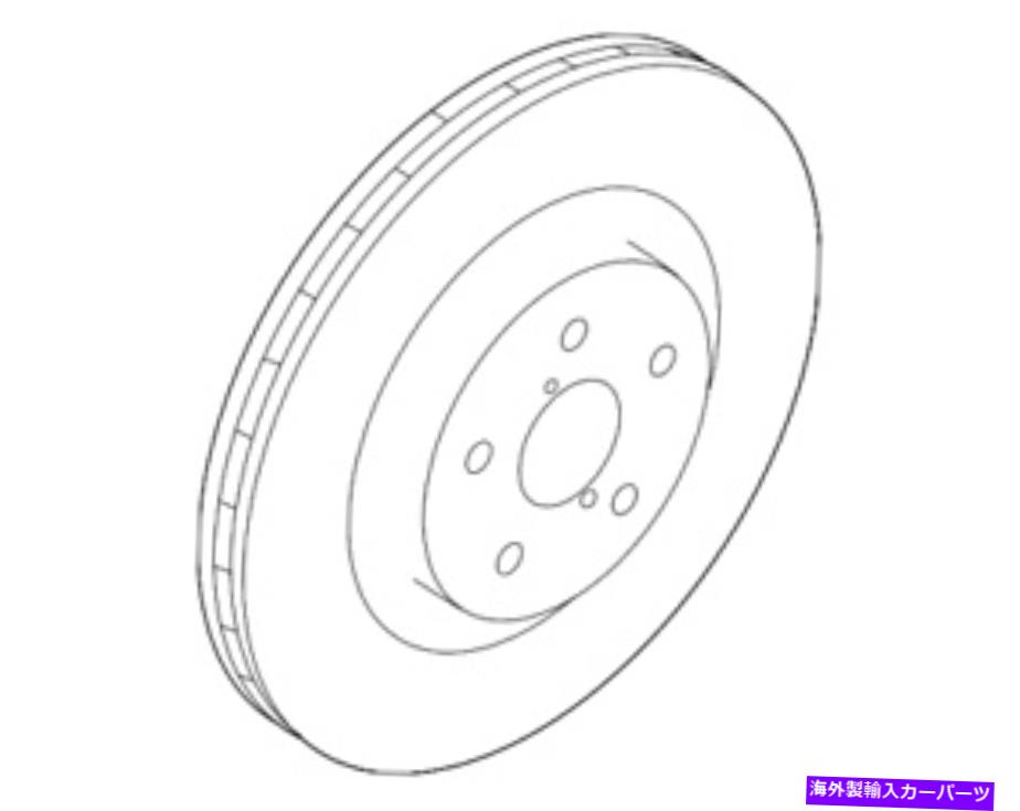 brake disc rotor 本物のスバルローター26300va000 Genuine Subaru Rotor 26300VA000【並行輸入品】