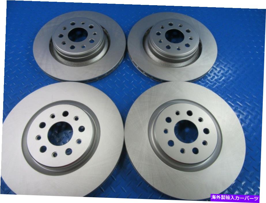 brake disc rotor Maserati Levanteフロントリアブレーキロータースムーズセット4PCS TOPEURO＃6906 Maserati Levante front rear brake rotors smooth set 4pcs TopEuro #6906【並行輸入品】