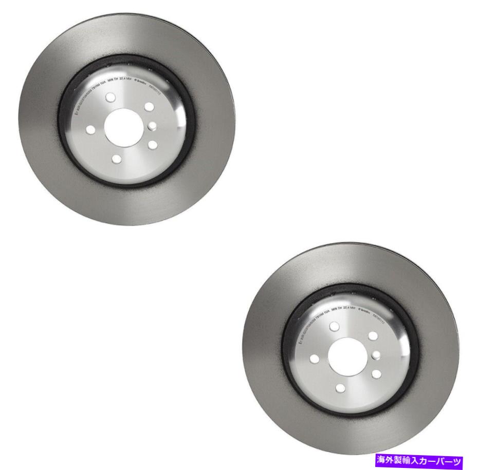 brake disc rotor ブレンボペアセット2リアPVTコンポジット370mmディスクブレーキローターBMW G12 G06 G07 Brembo Pair Set 2 Rear PVT Composite 370mm Disc Brake Rotors For BMW G12 G06 G07【並行輸入品】