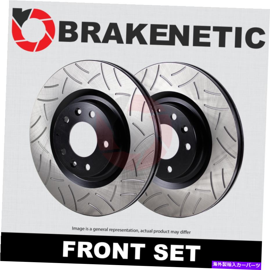 brake disc rotor [フロントセット] Brakenetic Premium GT Slotted Brake Disc Rotors 2WD SRW BNP65121.GT [FRONT SET] BRAKENETIC PREMIUM GT SLOTTED Brake Disc Rotors 2WD SRW BNP65121.GT【並行輸入品】｜Us Custom Parts Shop USDM