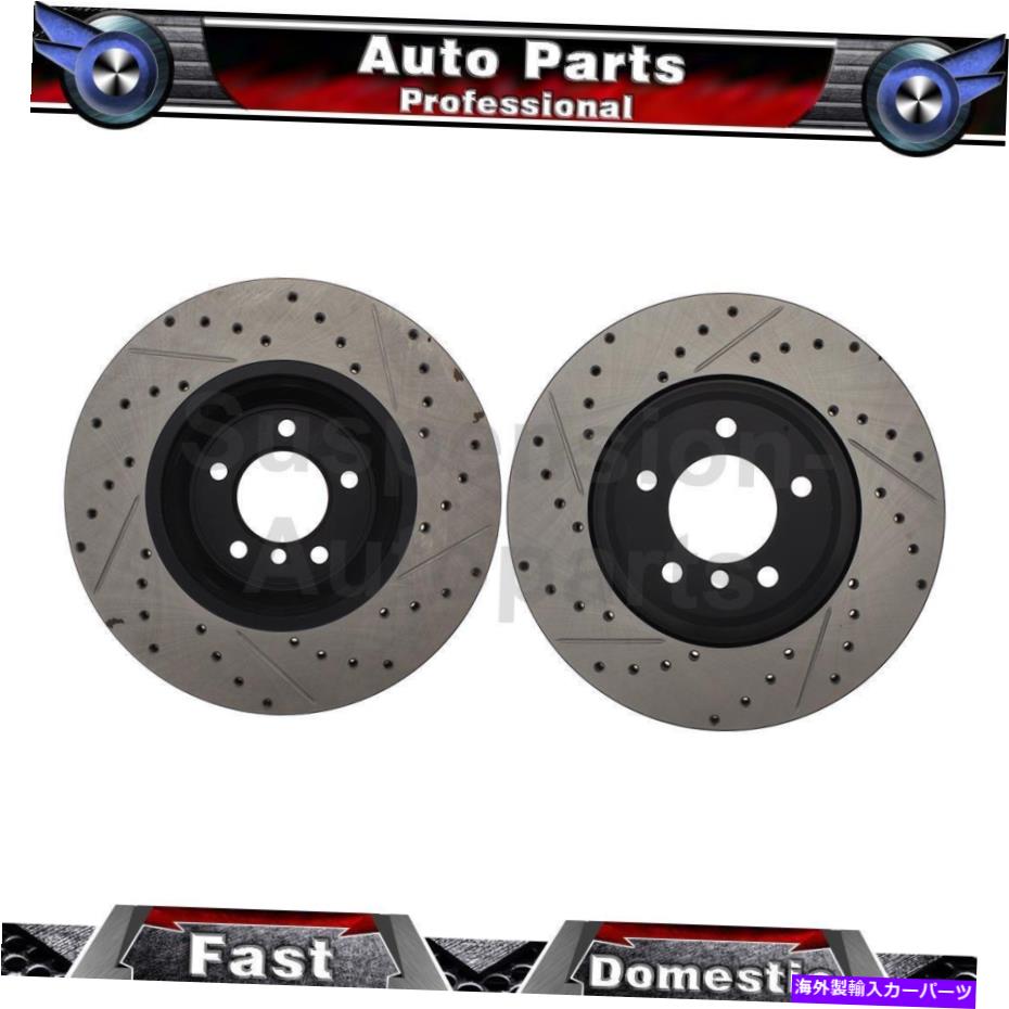 brake disc rotor BMW 335d 2009-2011 2x stoptechフロント左前面ディスクブレーキローター Fits BMW 335d 2009-2011 2X StopTech Front Left Front Right Disc Brake Rotor【並行輸入品】 96,498円