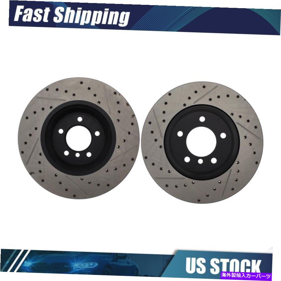 brake disc rotor 2009 -2011 BMW 335DのSTOPTECHフロントディスクブレーキローター2X StopTech Front Disc Brake Rotor 2x for 2009 -2011 BMW 335d【並行輸入品】