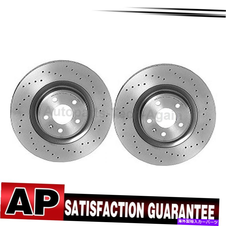 brake disc rotor Audi S4 2010-2011用の2のブレンボディスクブレーキローターフロントセット2 Brembo Disc Brake Rotor Front Set Of 2 For Audi S4 2010-2011【並行輸入品】