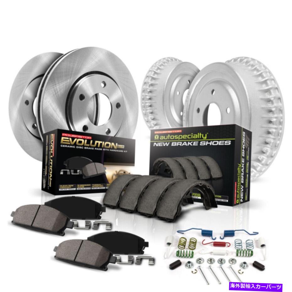 brake disc rotor Chevy Camaroのパワーストップブレーキキット1994-1997フロントおよびリアオートスペシアルティ Power Stop Brake Kit For Chevy Camaro 1994-1997 Front & Rear Autospecialty【並行輸入品】