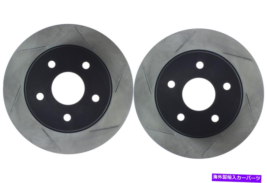 brake disc rotor 2007-2009のフロントペアSTOPTECHディスクブレーキローターChrysler Aspen（44027） Front PAIR Stoptech Disc Brake Rotor for 2007-2009 Chrysler Aspen (44027)【並行輸入品】
