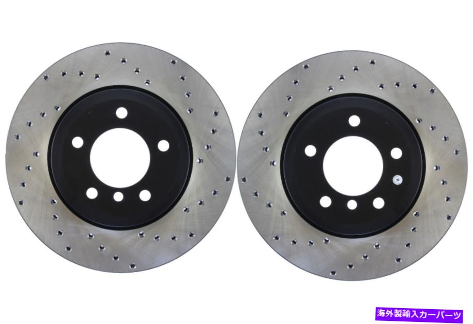 brake disc rotor 2001年から2005年のBMW 330i（42962）のフロントペアSTOPTECHディスクブレーキローター Front PAIR Stoptech Disc Brake Rotor for 2001-2005 BMW 330i (42962)【並行輸入品】