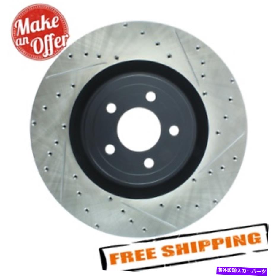 brake disc rotor 15-19フォードマスタング用のストップテックスポーツドリル＆スロットフロントブレーキローター StopTech Sport Drilled & Slotted Front Brake Rotor for 15-19 Ford Mustang【並行輸入品】｜Us Custom Parts Shop USDM 93,896円
