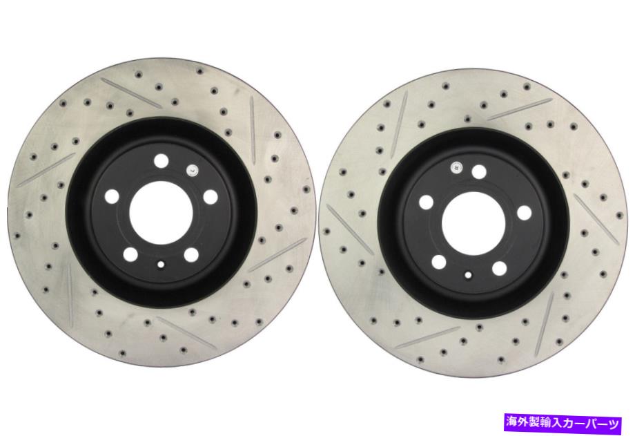 brake disc rotor 2004年から2009年のアウディS4（42564）のフロントペアSTOPTECHディスクブレーキローター Front PAIR Stoptech Disc Brake Rotor for 2004-2009 Audi S4 (42564)【並行輸入品】