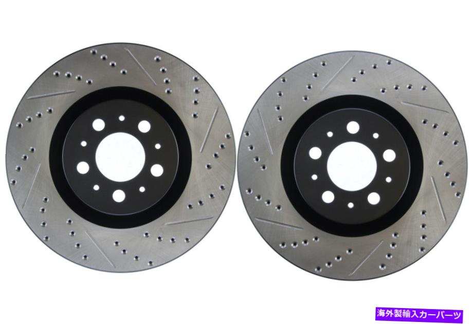 brake disc rotor 2004年から2007年のフロントペアSTOPTECHディスクブレーキローターボルボS60（47129） Front PAIR Stoptech Disc Brake Rotor for 2004-2007 Volvo S60 (47129)【並行輸入品】