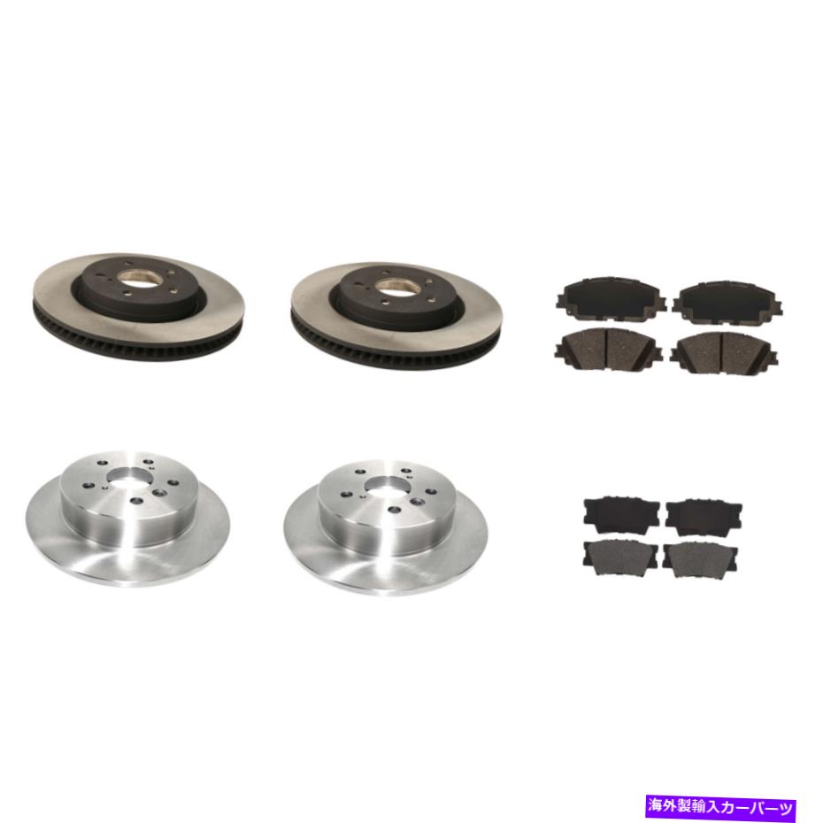 brake disc rotor 本物のfront305mm recor281mmブレーキキットディスクローターパッドトヨタカムリ2018-2019 Genuine Front305mm Rear281mm BrakeKit Disc Rotors Pad For Toyota Camry 2018-2019【並行輸入品】