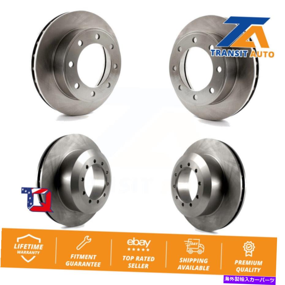 brake disc rotor 1999-1999 Ford F-450 Super Duty F-550のフロントリアディスクブレーキローターキット Front Rear Disc Brake Rotors Kit For 1999-1999 Ford F-450 Super Duty F-550【並行輸入品】｜Us Custom Parts Shop USDM