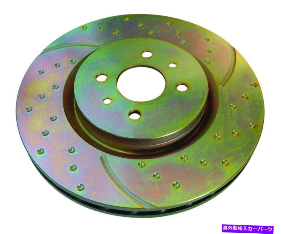 brake disc rotor 12-14フォードF150 3.5ツインターボ（2WD）7ラグGDスポーツリアローター-EBCGD7 EBC for 12-14 Ford F150 3.5 Twin Turbo (2WD) 7 Lug GD Sport Rear Rotors - ebcGD7【並行輸入品】