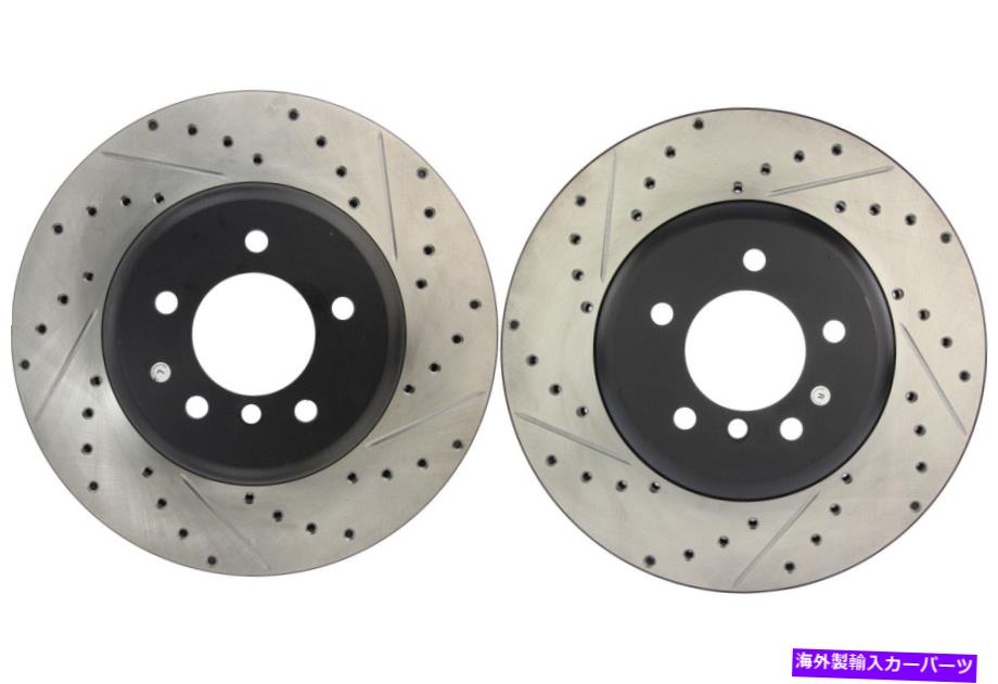brake disc rotor 2006-2010 BMW 650i（42859）のフロントペアSTOPTECHディスクブレーキローター Front PAIR Stoptech Disc Brake Rotor for 2006-2010 BMW 650i (42859)【並行輸入品】