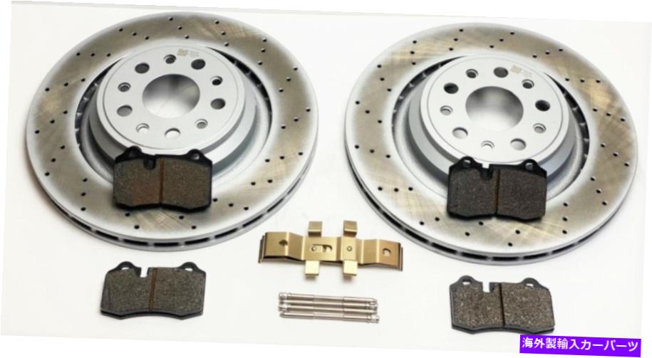 brake disc rotor Maserati Ghibli SQ4＆Quattroporteリアブレーキパッドとローターセット Maserati Ghibli SQ4 & Quattroporte Rear Brake Pads & Rotors Set【並行輸入品】