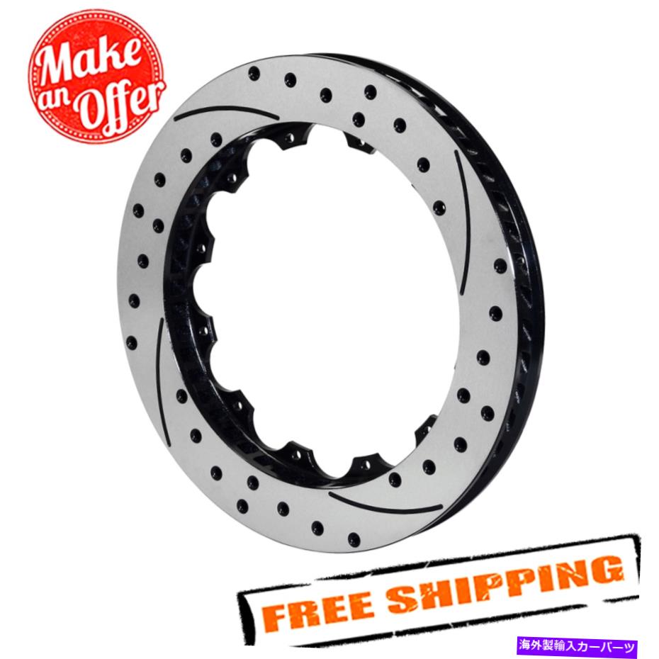 brake disc rotor ウィルウッド160-9762-BKブラックSRPドリルパフォーマンスローター Wilwood 160-9762-BK Black SRP Drilled Performance Rotor【並行輸入品】｜Us Custom Parts Shop USDM