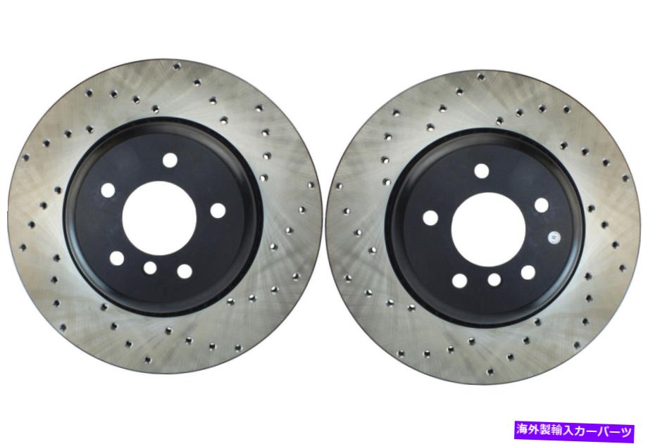 brake disc rotor 2008-2010 BMW 535i（42803）のリアペアSTOPTECHディスクブレーキローター Rear PAIR Stoptech Disc Brake Rotor for 2008-2010 BMW 535i (42803)【並行輸入品】