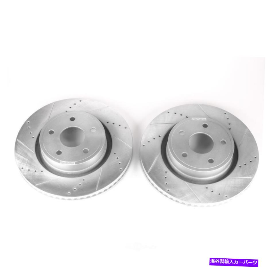 brake disc rotor ディスクブレーキローターセットフロントパワーストップAR8765XPRフィット04-06 DODGE RAM 1500 Disc Brake Rotor Set Front Power Stop AR8765XPR fits 04-06 Dodge Ram 1500【並行輸入品】｜Us Custom Parts Shop USDM 93,896円