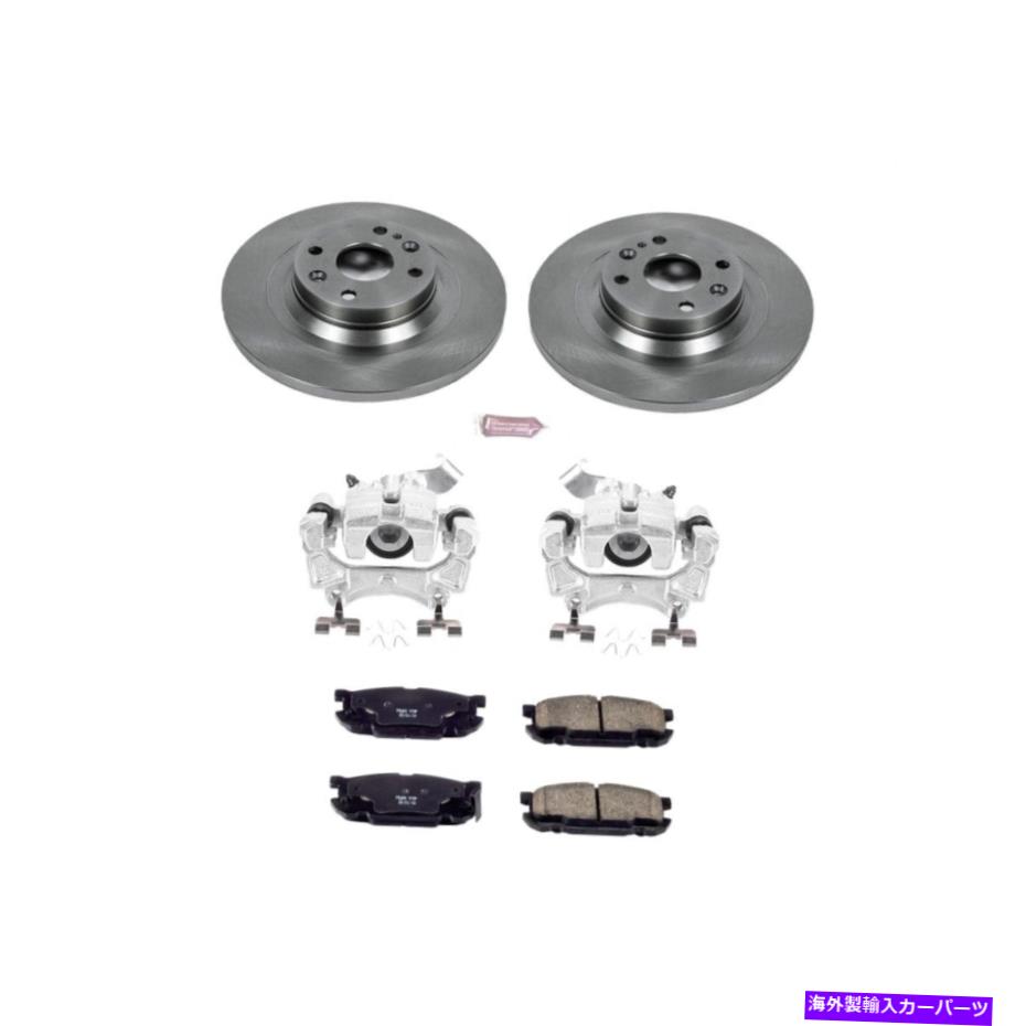 brake disc rotor KCOE5267 PowerStop 2ホイールセットブレーキディスクとキャリパーキットのリア新しいMiata KCOE5267 Powerstop 2-Wheel Set Brake Disc and Caliper Kits Rear New for Miata【並行輸入品】