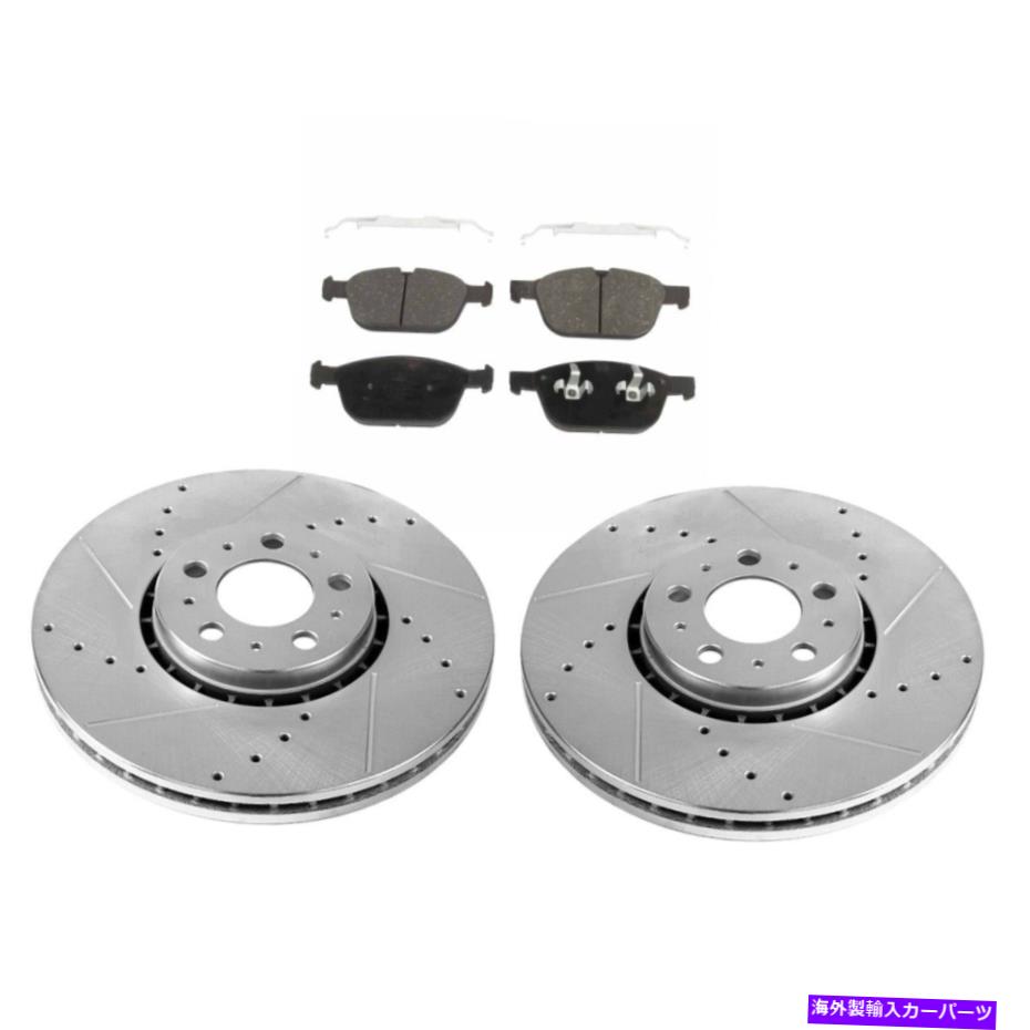 brake disc rotor Kit-092121-503 Sure Stop Brake Disc and Pad Kits 2輪セットXC90用 KIT-092121-503 Sure Stop Brake Disc and Pad Kits 2-Wheel Set Front for XC90【並行輸入品】