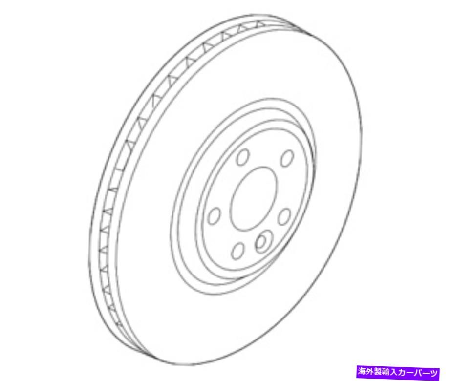 brake disc rotor 本物のジャガーローターT4A2343 Genuine Jaguar Rotor T4A2343【並行輸入品】