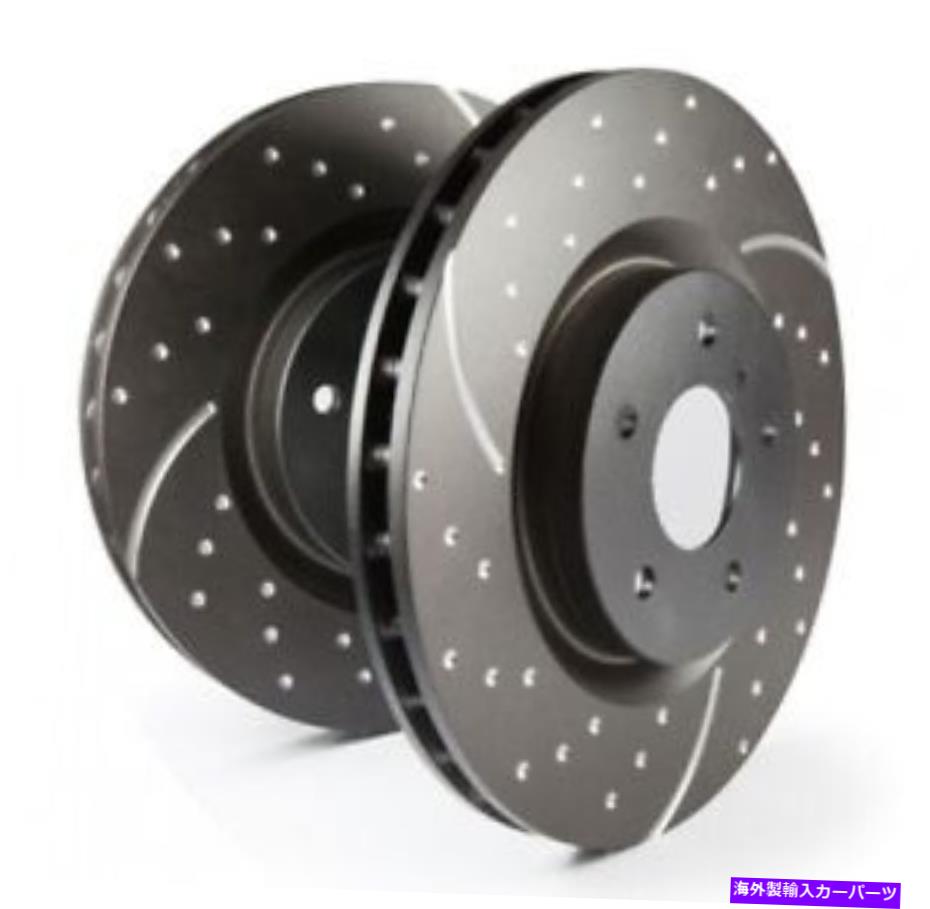 brake disc rotor 1999年から2004年のFord F-350 Super Duty GD7340のEBC 3GDスロット＆ダンプルローターリア EBC 3GD Slotted & Dimpled Rotors Rear For 1999-2004 Ford F-350 Super Duty GD7340【並行輸入品】｜Us Custom Parts Shop USDM