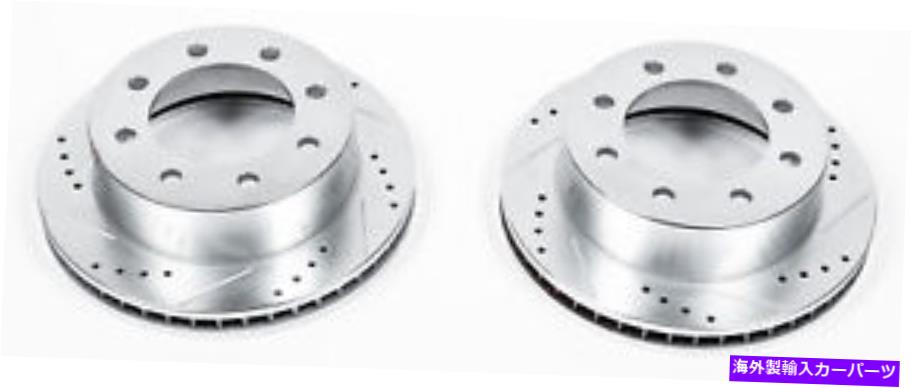 brake disc rotor 00-02 Dodge RAM 2500フロントエボリューションドリル&スロットローターのパワーストップ-P Power Stop for 00-02 Dodge Ram 2500 Front Evolution Drilled & Slotted Rotors - P【並行輸入品】|Us Custom Parts Shop USDM