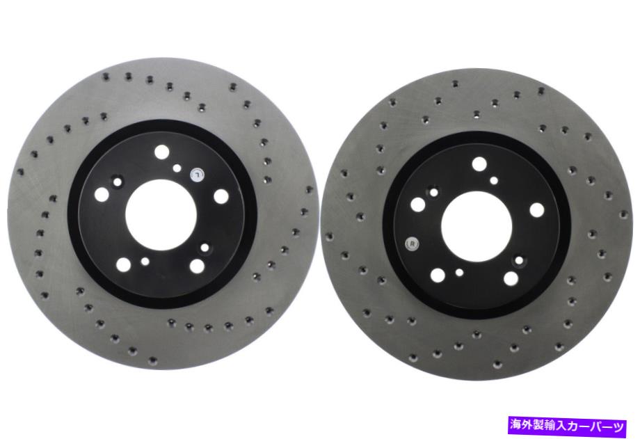 brake disc rotor 2002-2006 Acura RSXのフロントペアSTOPTECHディスクブレーキローター（42461） Front PAIR Stoptech Disc Brake Rotor for 2002-2006 Acura RSX (42461)【並行輸入品】