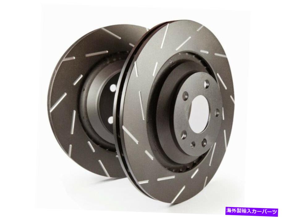 brake disc rotor EBC USR559 USRスポーツスロットスロットブレーキローター - リアセット EBC USR559 USR Sport Slotted Brake Rotors - Rear Set【並行輸入品】|Us Custom Parts Shop USDM