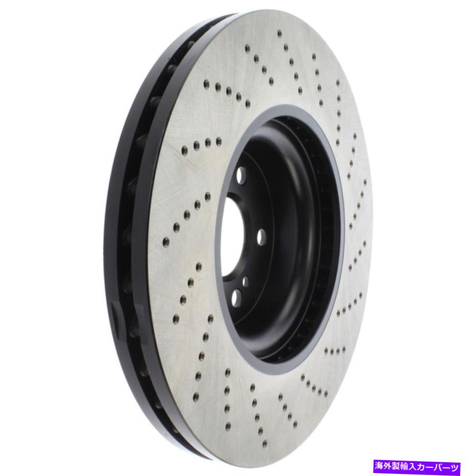 brake disc rotor ディスクブレーキロータープレミアムOEスタイルクロスドリルフロントセントリック128.35118 Disc Brake Rotor-Premium OE Style Cross-Drilled Front Centric 128.35118【並行輸入品】