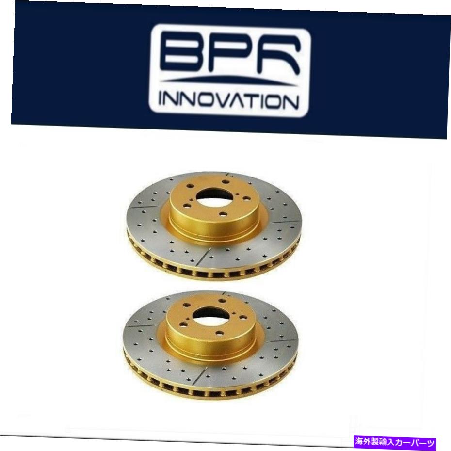 brake disc rotor DBAリアドリル＆スロット4000シリーズローター（ペア）WRX STIデュアルドリル DBA Rear Drilled & Slotted 4000 Series Rotor (Pair) For WRX STI Dual-Drilled【並行輸入品】｜Us Custom Parts Shop USDM