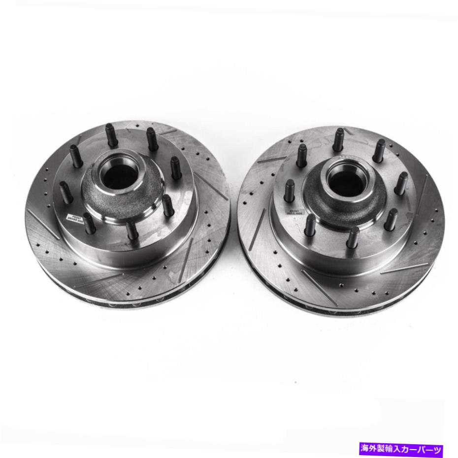 brake disc rotor AR8572XPR PowerStopブレーキディスク2-wheelセットF250トラックF350用のフロントRWD ABS AR8572XPR Powerstop Brake Discs 2-Wheel Set Front RWD ABS for F250 Truck F350【並行輸入品】