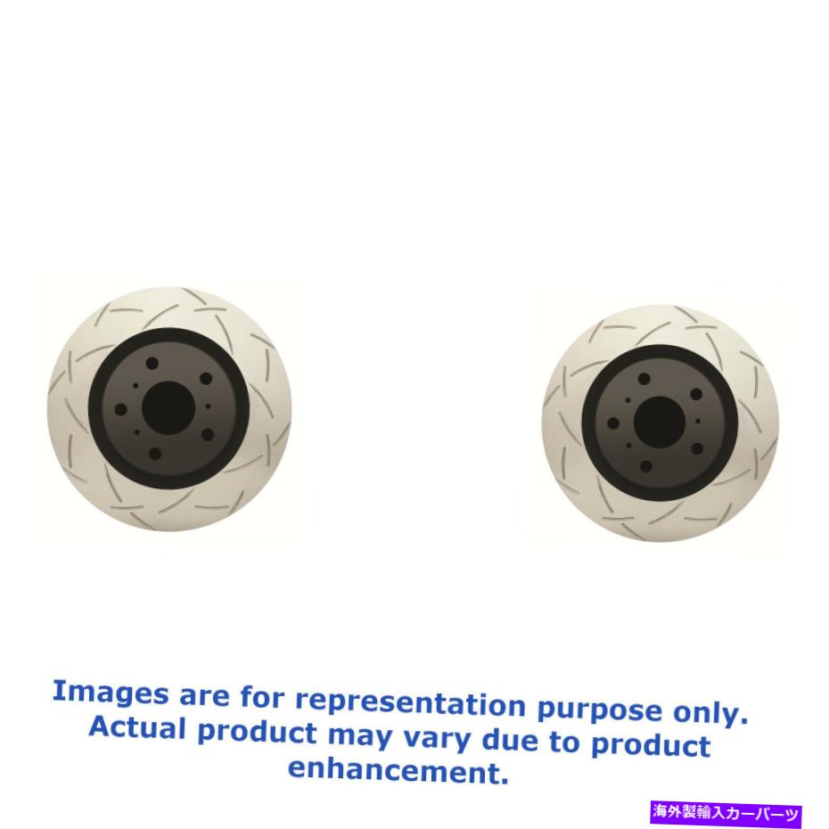brake disc rotor DBAリアペアスロット4000シリーズT3スロットローター4Runner FJクルーザー DBA Rear Pair Slotted 4000 Series T3 Slot Rotor for 4Runner FJ Cruiser【並行輸入品】