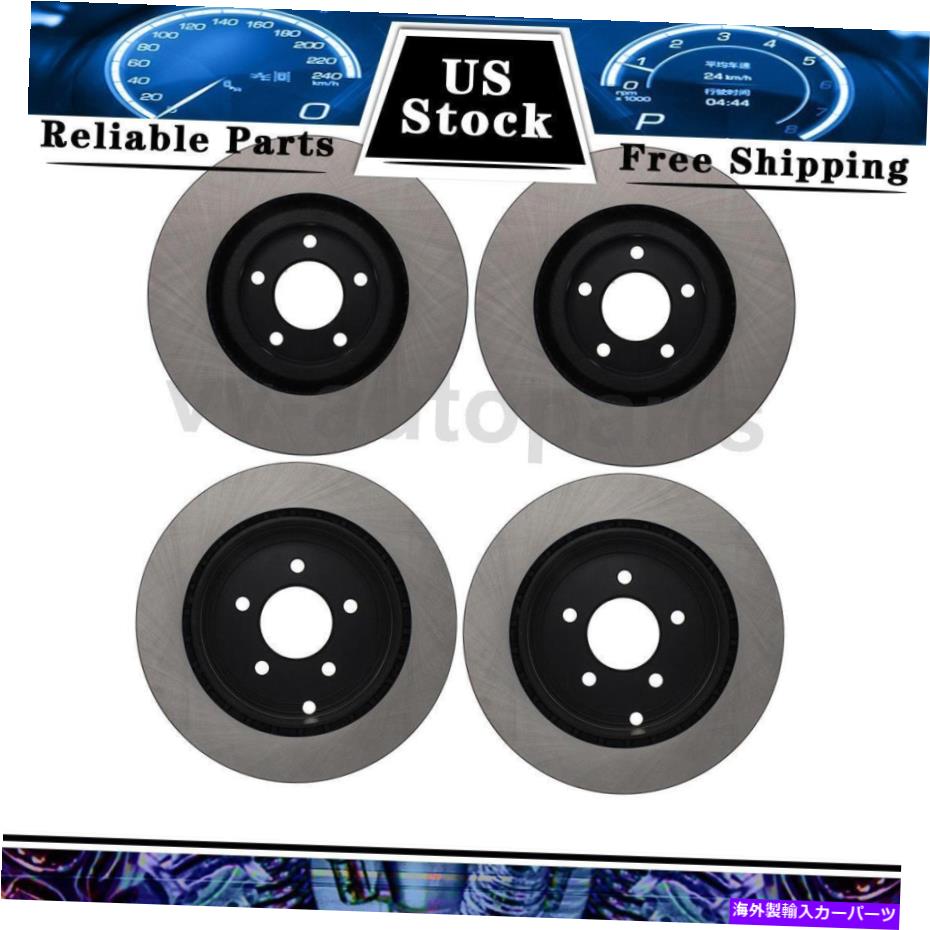 brake disc rotor Ford Edge 2007-2010のフロントリアディスクブレーキローター中心部品4PCS Front Rear Disc Brake Rotor Centric Parts 4PCS For Ford Edge 2007-2010【並行輸入品】 96,498円
