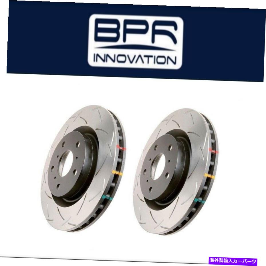 brake disc rotor 日産 /インフィニティリアスロット4000シリーズT3スロットローター-42315S X2のDBA DBA For Nissan / Infiniti Rear Slotted 4000 Series T3 Slot Rotor - 42315S x2【並行輸入品】