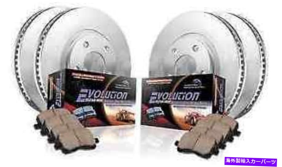 brake disc rotor パワーストップKOE5439フロント/リア1クリック交換用ブレーキキット325/528/530 Power Stop KOE5439 Front/Rear 1-Click Replacement Brake Kit for BMW 325/528/530【並行輸入品】