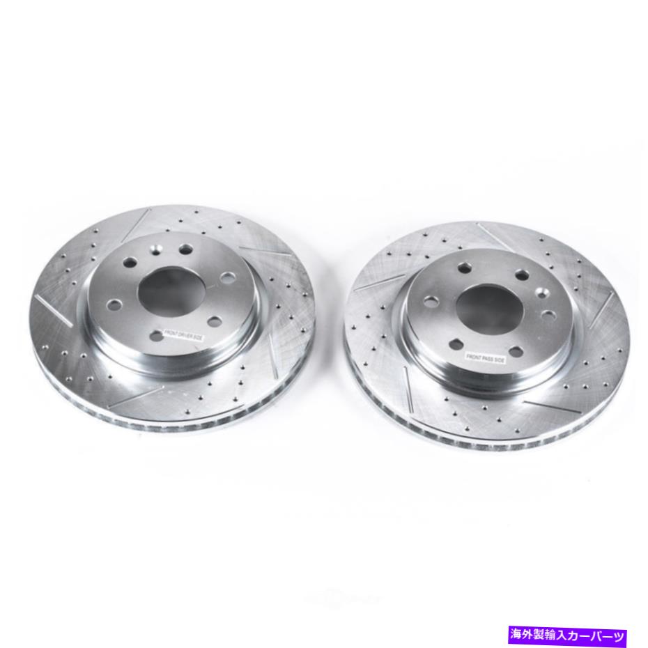 brake disc rotor ディスクブレーキローターセットフロントパワーストップAR8696XPR Disc Brake Rotor Set Front Power Stop AR8696XPR【並行輸入品】