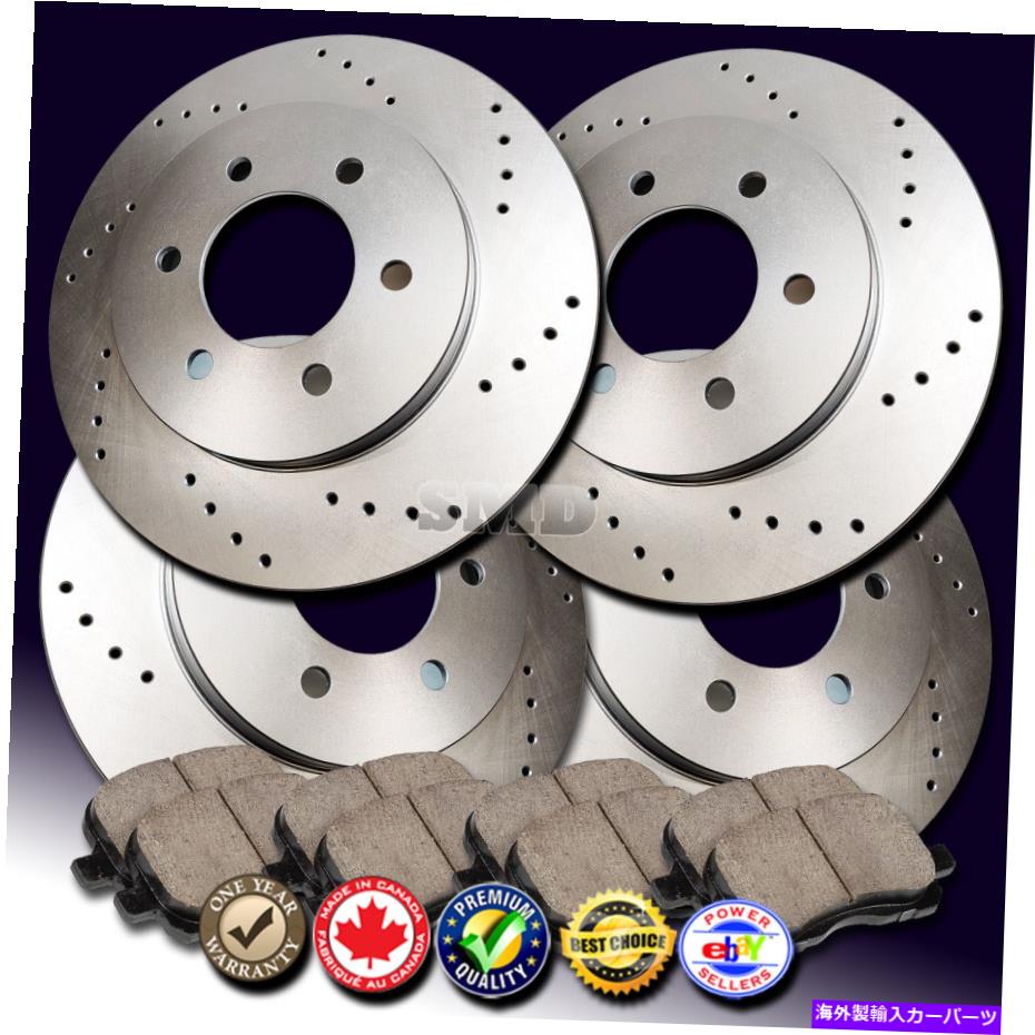 brake disc rotor Z1091 Fit 2011 2012 2013 2014 2015日産XterraドリルローターセラミックパッドF+R Z1091 FIT 2011 2012 2013 2014 2015 Nissan Xterra Drilled Rotor Ceramic Pads F+R【並行輸入品】｜Us Custom Parts Shop USDM
