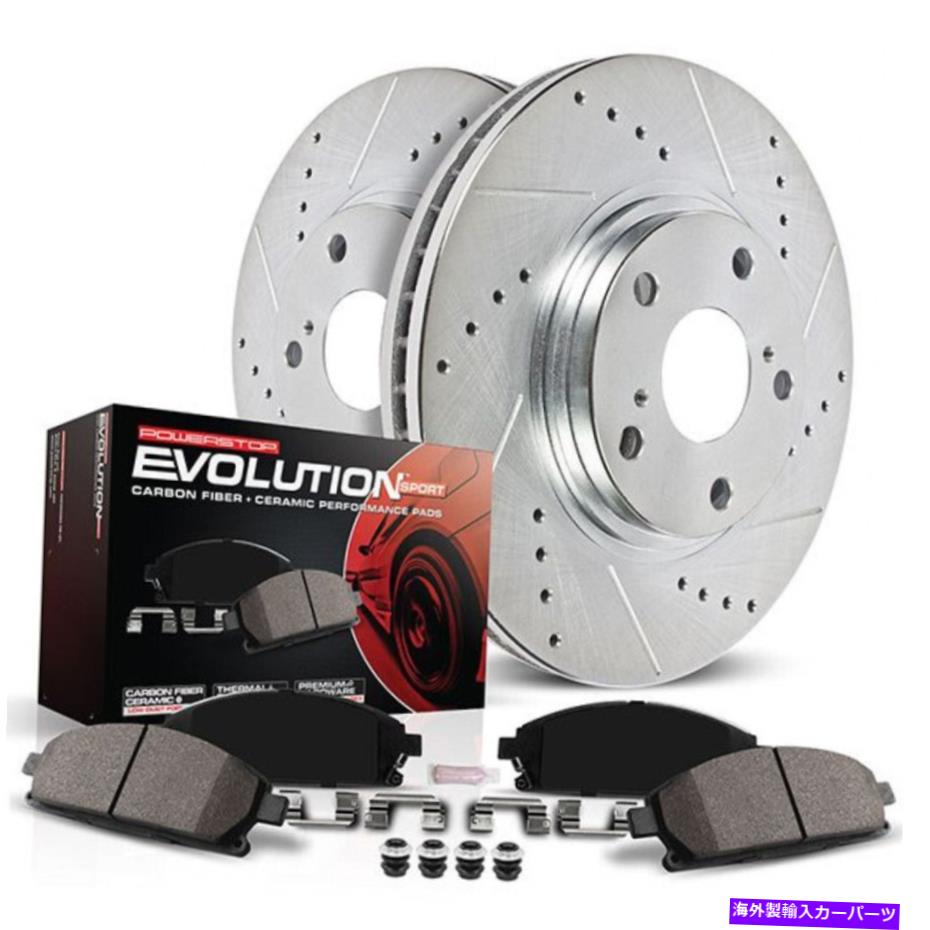 brake disc rotor BMW 528i Xdrive 2012-2016 Lear Z23 Evolution Sportのパワーストップブレーキキット Power Stop Brake Kit For BMW 528i xDrive 2012-2016 Rear Z23 Evolution Sport【並行輸入品】