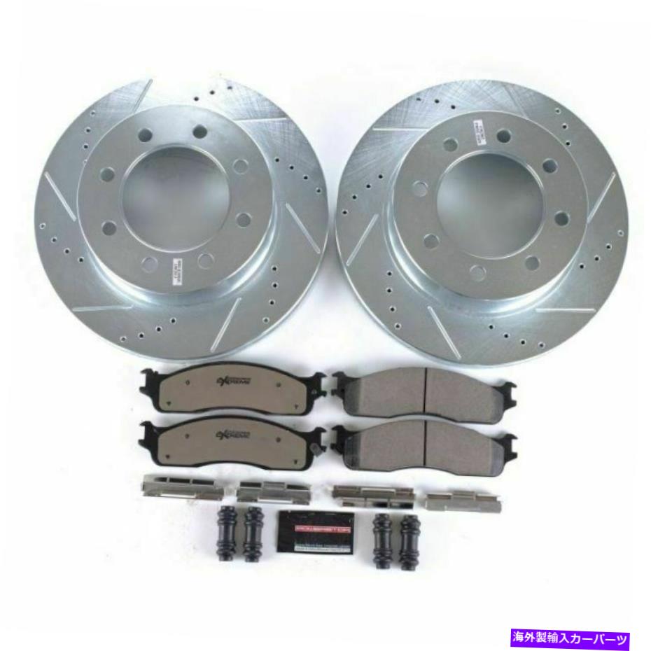 brake disc rotor 06-08ダッジRAM 1500フロントZ36トラック＆トウブレーキキットのパワーストップ Power Stop for 06-08 Dodge Ram 1500 Front Z36 Truck & Tow Brake Kit【並行輸入品】