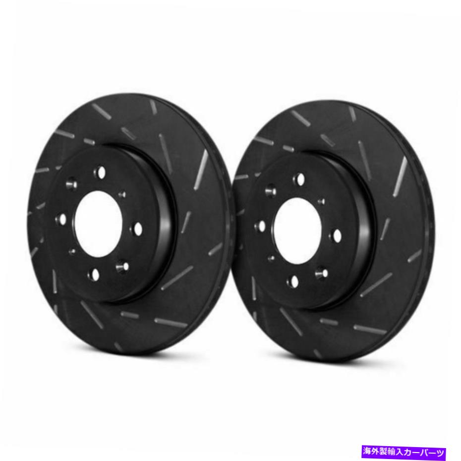 brake disc rotor EBC USR7422 -USRシリーズスポーツスロットリアローター EBC USR7422 - USR Series Sport Slotted Rear Rotors【並行輸入品】