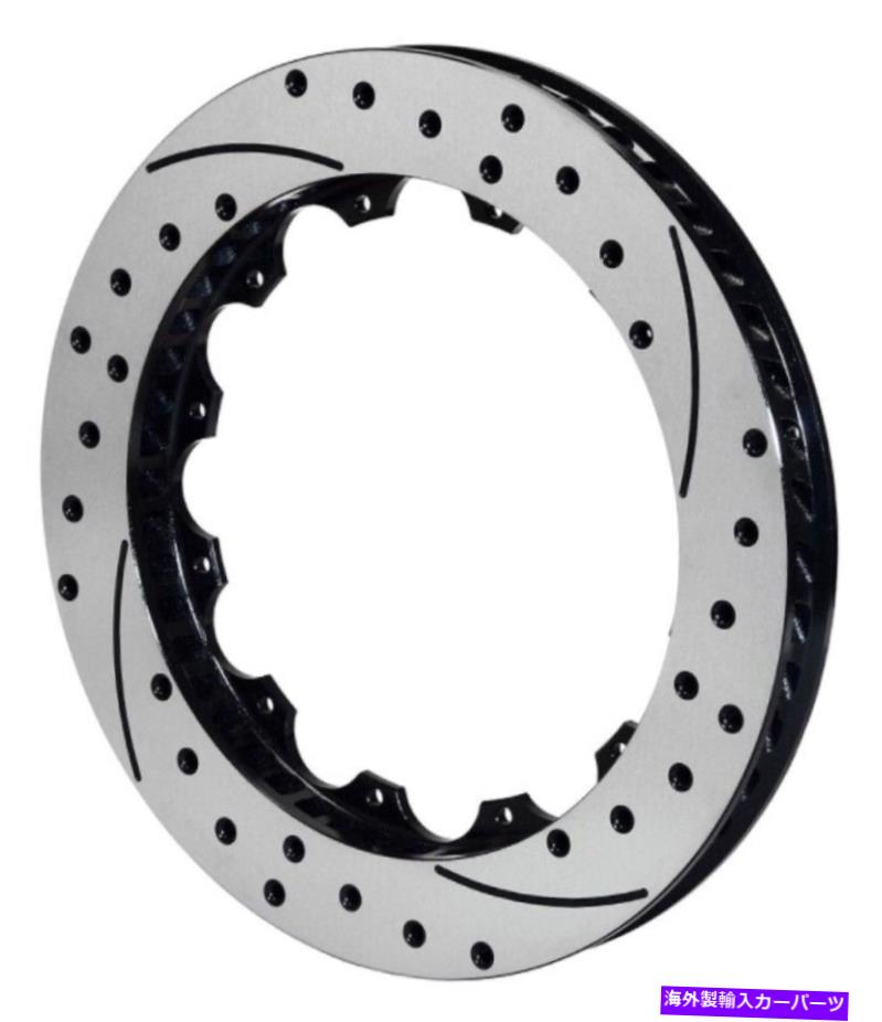 brake disc rotor Wilwood Rotor-SV-SRPは72 Iron-RH-Drill-Blk 14.25 x 1.25-12と互換性があります Wilwood Rotor-SV-SRP Compatible with 72 Iron-RH-Drill-BLK 14.25 X 1.25 - 12 On【並行輸入品】