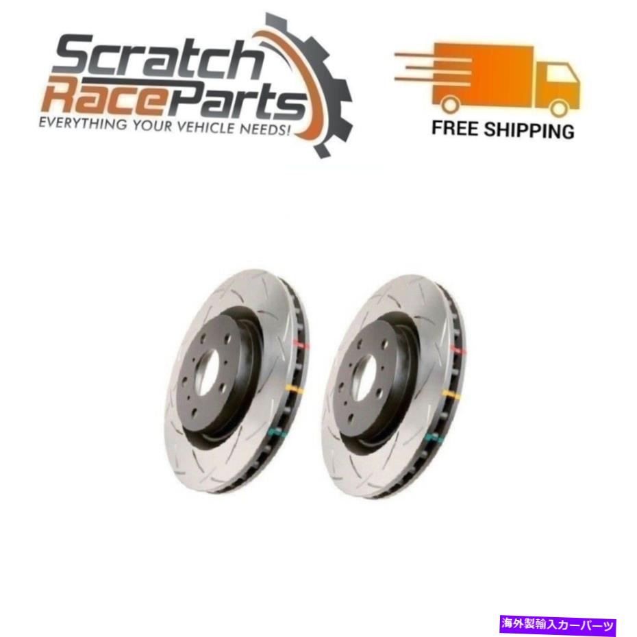 brake disc rotor DBAフィット2005ポンティアックGTOリアスロット4000シリーズT3スロットローター（ペア） DBA Fits 2005 Pontiac GTO Rear Slotted 4000 Series T3 Slot Rotor (Pair)【並行輸入品】