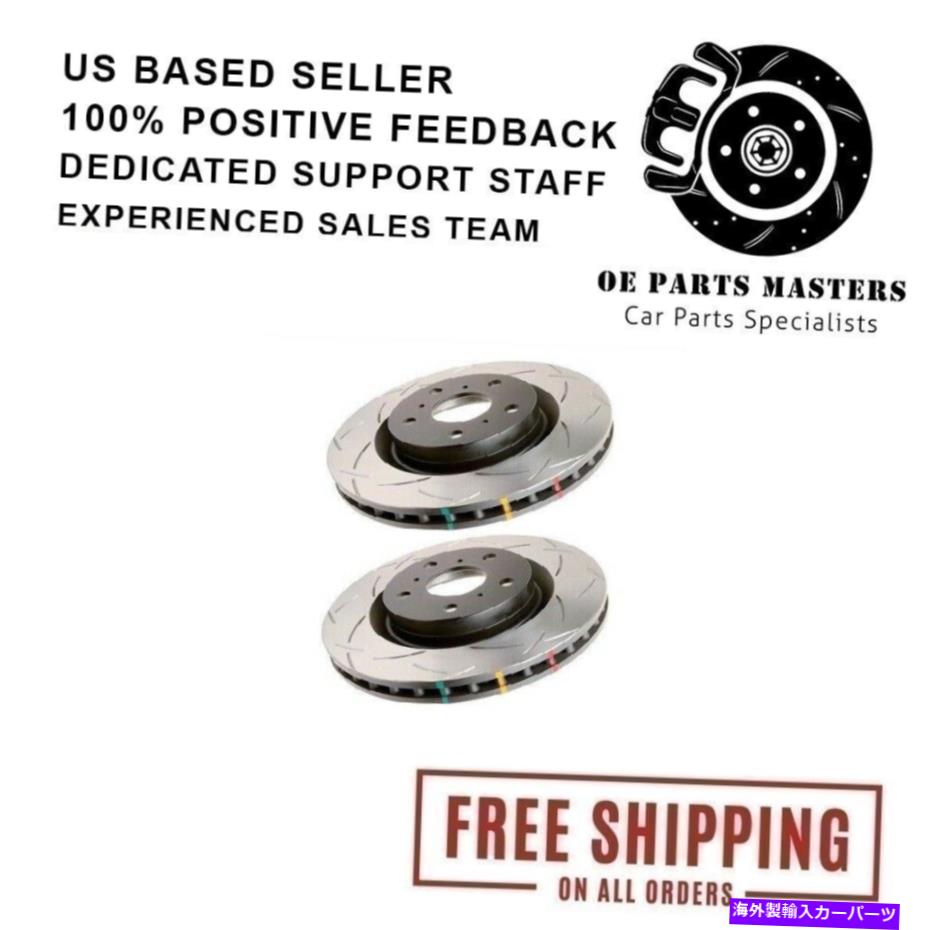 brake disc rotor DBAは4Runner / FJクルーザーリアスロット4000シリーズT3スロットローター（ペア）に適合します DBA Fits 4Runner / FJ Cruiser Rear Slotted 4000 Series T3 Slot Rotor (Pair)【並行輸入品】