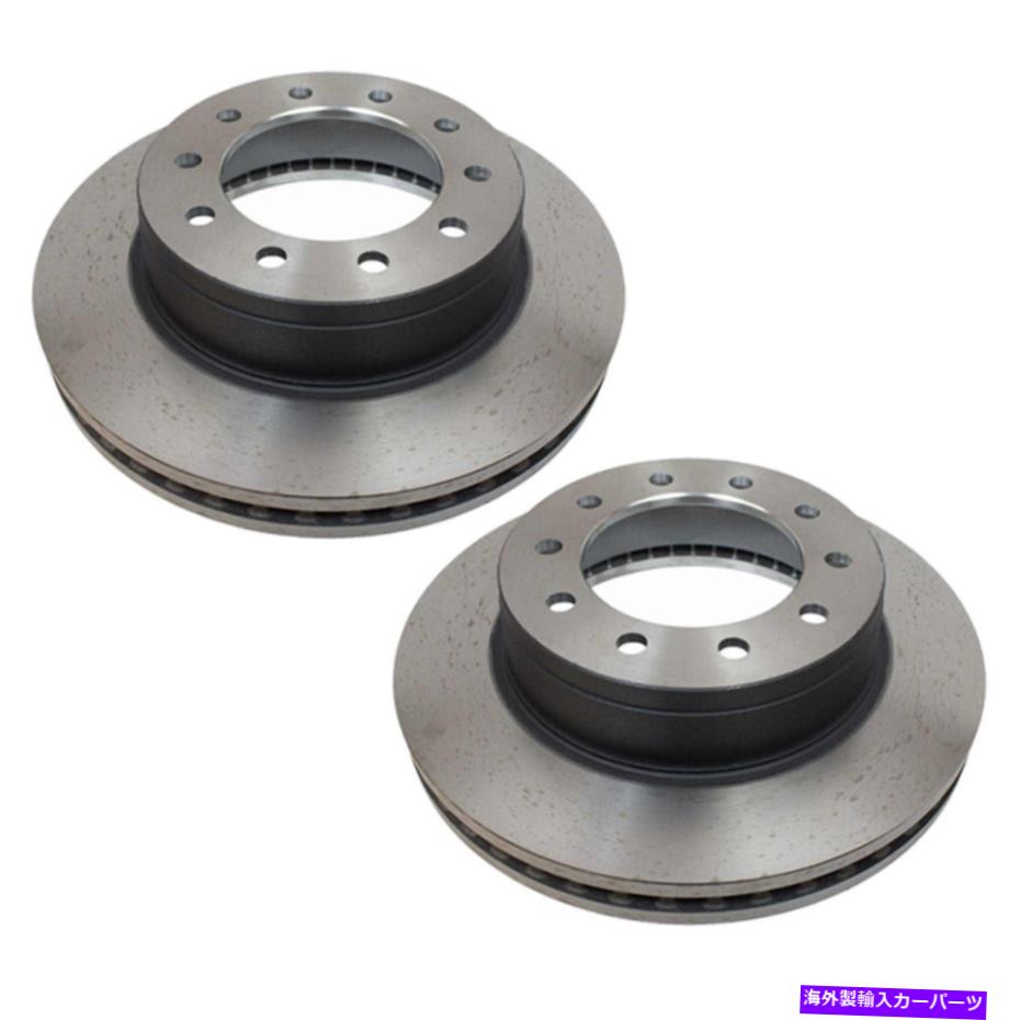 brake disc rotor F-250SD F-350SD用の269mmフロントベント付きディスクブレーキローターのモータークラフトOEMセット Motorcraft OEM Set of 2 369mm Front Vented Disc Brake Rotors for F-250SD F-350SD【並行輸入品】