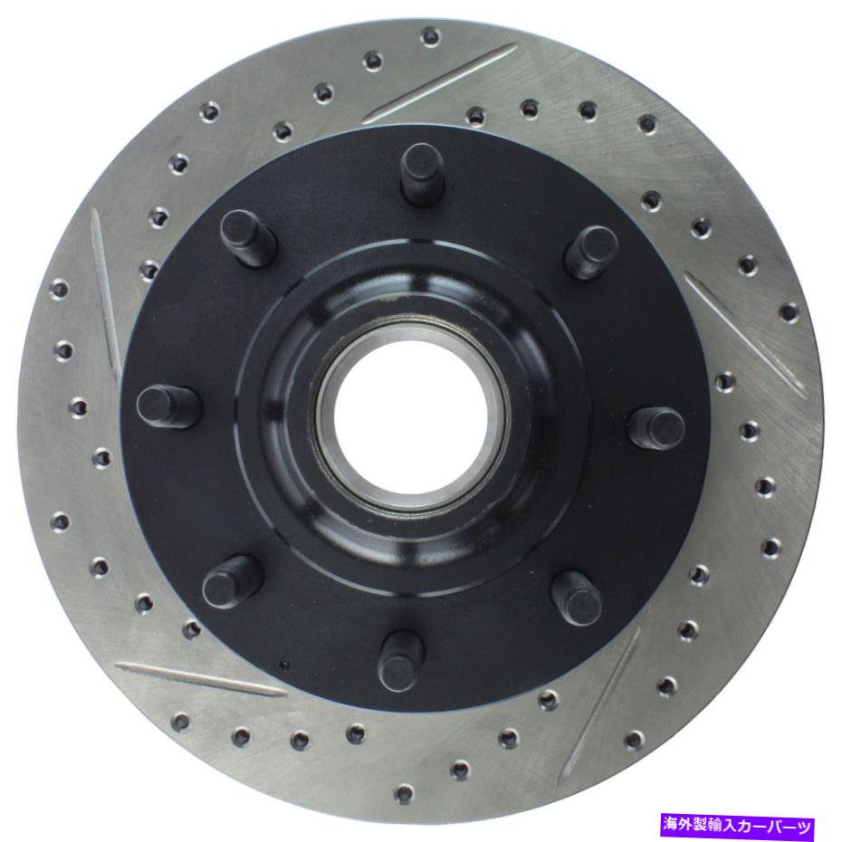 brake disc rotor STOPTECH 127.65046L SELECT SPORT SPORT Cross-drilled and Slotted Disc Brake Rotor StopTech 127.65046L Select Sport Cross-Drilled And Slotted Disc Brake Rotor【並行輸入品】