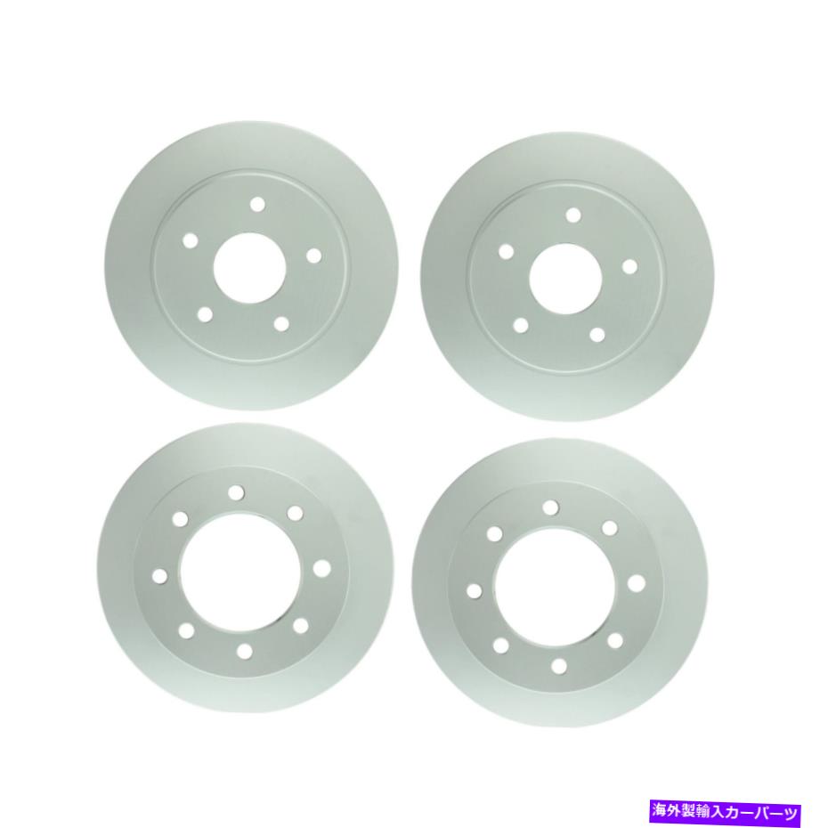 brake disc rotor Bosch QuietCast Front 335mm Lear 351mm Disc Brake Rotors Kit for RAM 1500 06-08 Bosch QuietCast Front 335mm Rear 351mm Disc Brake Rotors Kit For Ram 1500 06-08【並行輸入品】