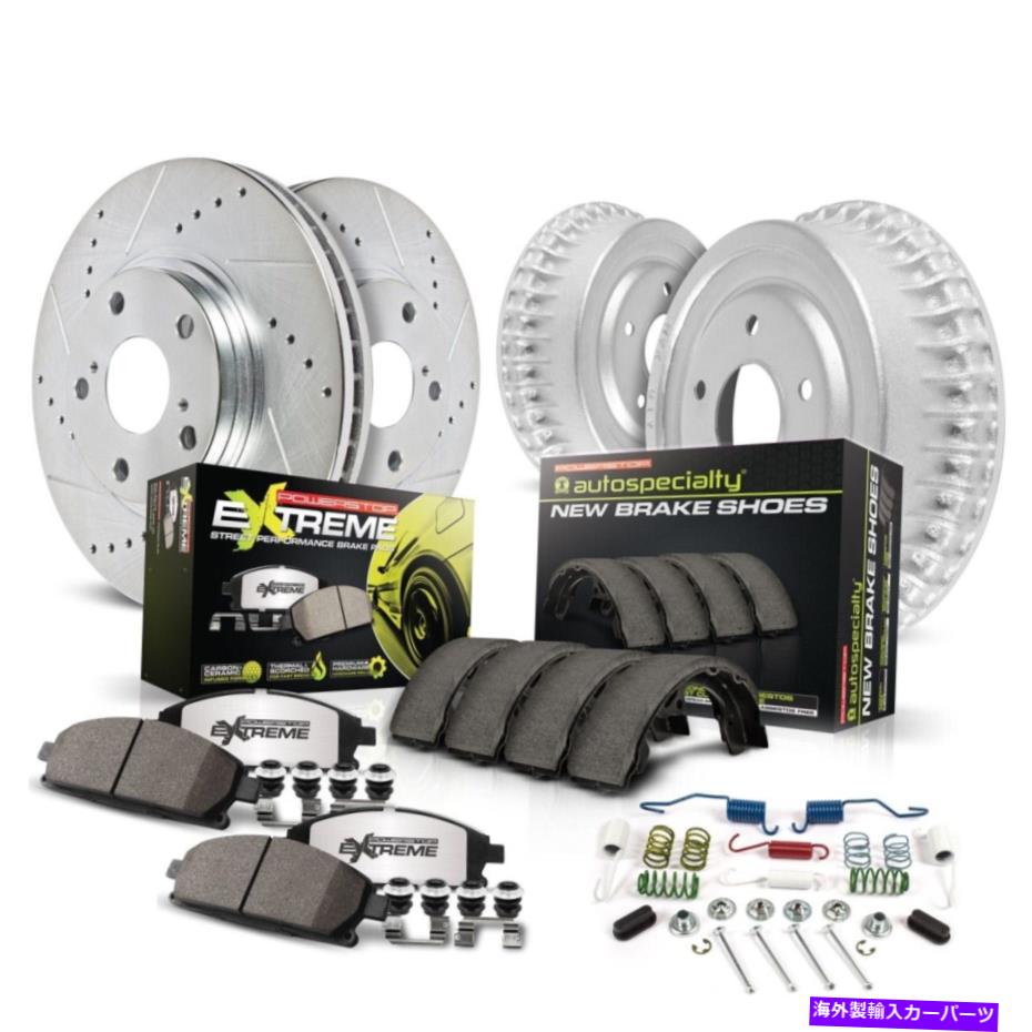 brake disc rotor K15052DK-26 PowerStop Brake Disc and Drum Kits 4-Wheel Set Front＆Lear New K15052DK-26 Powerstop Brake Disc And Drum Kits 4-Wheel Set Front & Rear New【並行輸入品】