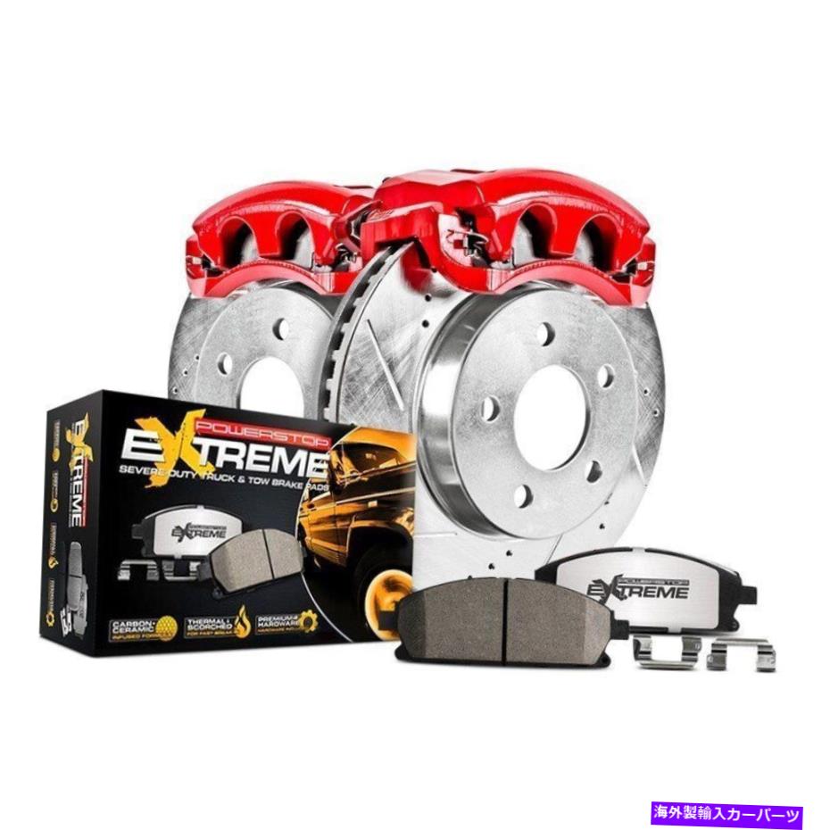 brake disc rotor Ford E-150 04-06ブレーキキットパワーストップ1クリックエクストリームZ36トラック＆牽引 For Ford E-150 04-06 Brake Kit Power Stop 1-Click Extreme Z36 Truck & Tow【並行輸入品】